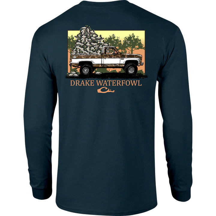 Men's Decoy Overload Long Sleeve Tee Shirt by Drake Waterfowl