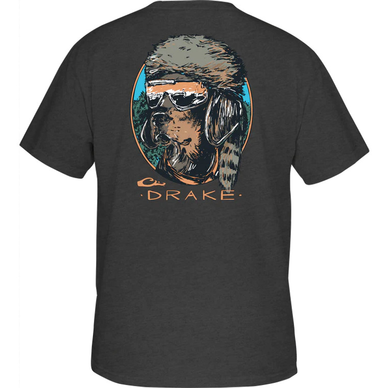 Coonskin Cap Lab Short Sleeve Tee by Drake Waterfowl