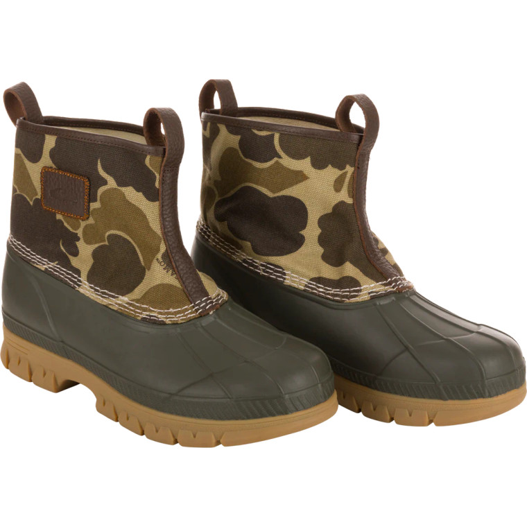 Men's Throwback 80 Waxed Canvas Slip On Duck Boots by Drake