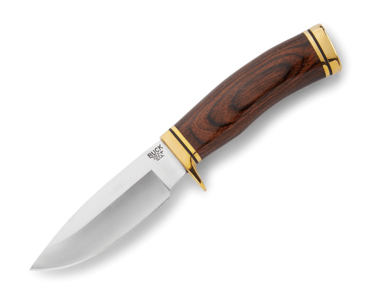192 Vanguard Fix Blade in Walnut and Brass by Buck Knives