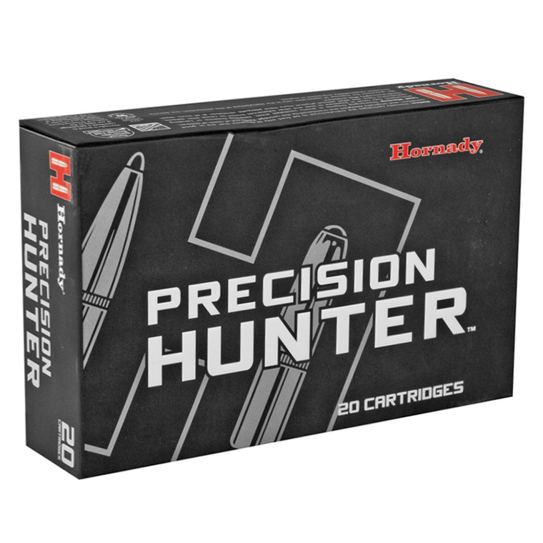 Hornady Precision Hunter 2,850 fps 280 Ackley Improved 162 Grain Extremely Low Drag Expanding Rifle Ammunition