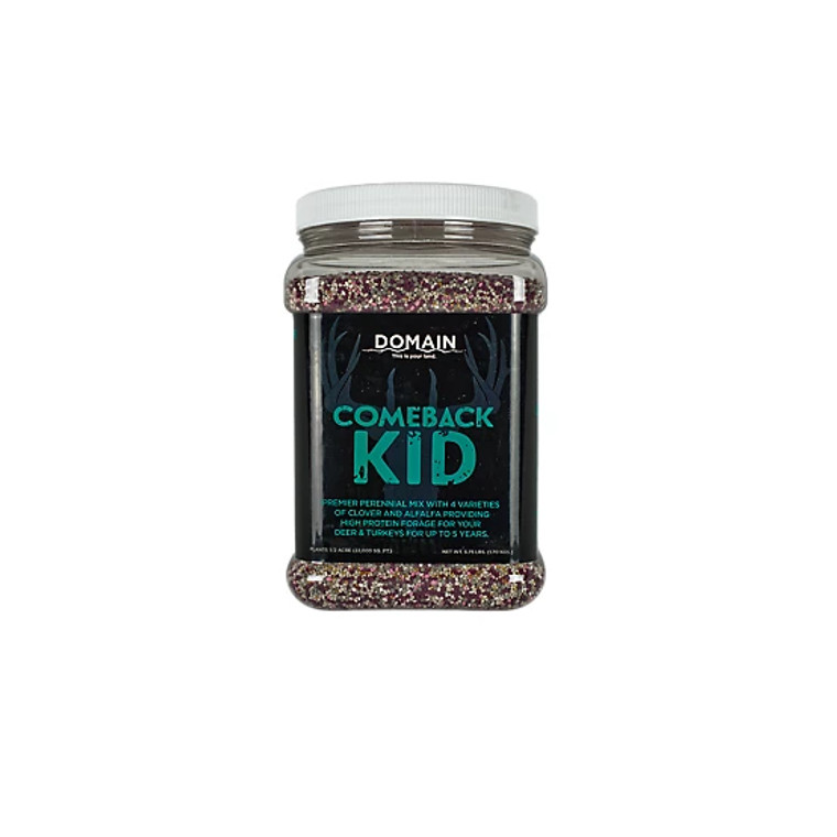 Comeback Kid 1/2 Acre Food Plot Mix by Domain Outdoors