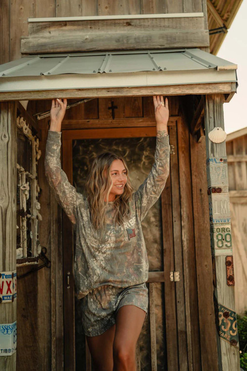 USA Base Camp Camo Boxer Shorts by Tribe Kelley
