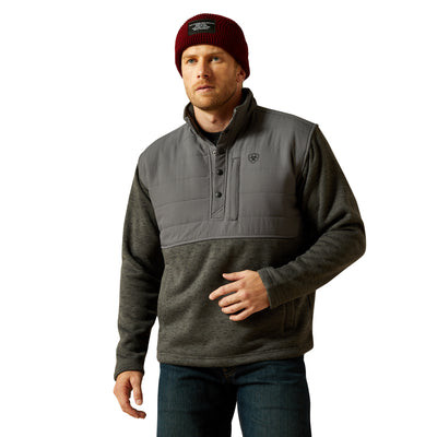 Men's Caldwell Reinforced Gray Snap Sweater by Ariat