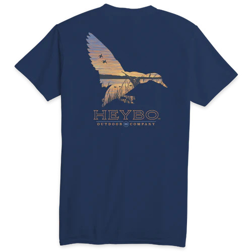 Sunrise Silhouette Short Sleeve Tee by HeyBo