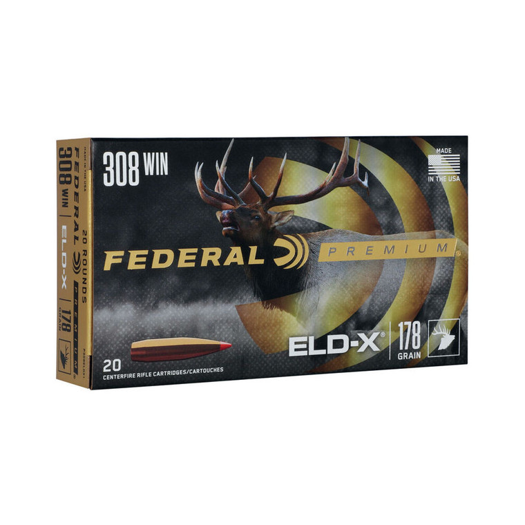 Winchester Premium 2610fps .308 178gr Win Extreme Low-Drag Expanding Rifle Ammunition