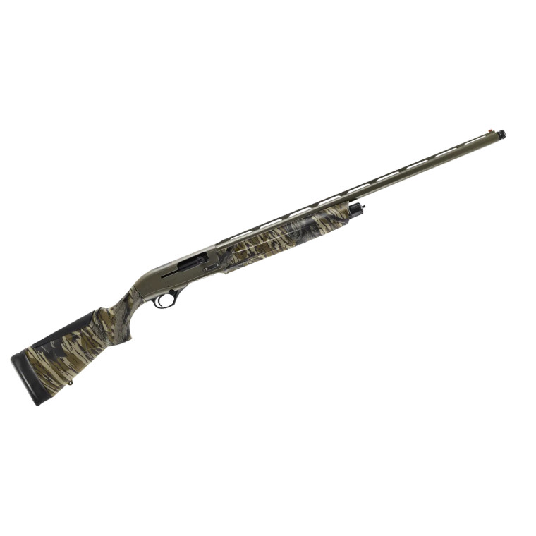 Beretta A300 Ultima 12 Gauge Semi-Automatic Shotgun with 28-inch MobilChoke Barrel, 3-inch Chamber, Mossy Oak Original Treestand and Sniper Green Cerakote Finish, Kick-Off Recoil Reduction, RMR Red Dot Mount, Fiber Optic Sights for Waterfowl Upland Hunting.