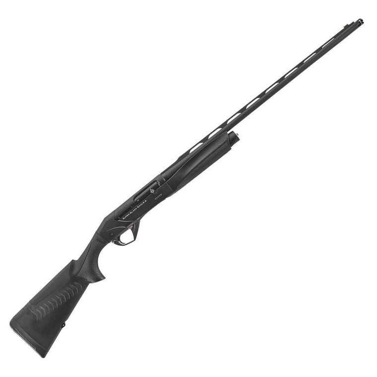 Benelli Super Black Eagle 3 B.E.S.T. 28 Gauge Semi-Automatic Shotgun with 28-inch Crio Barrel, 3-inch Chamber, Black Synthetic Finish, Inertia Driven System, B.E.S.T. Corrosion-Resistant Coating, ComforTech 3 Recoil Reduction, Red-Bar Fiber Optic Sight, Crio Chokes for Upland Waterfowl Hunting.