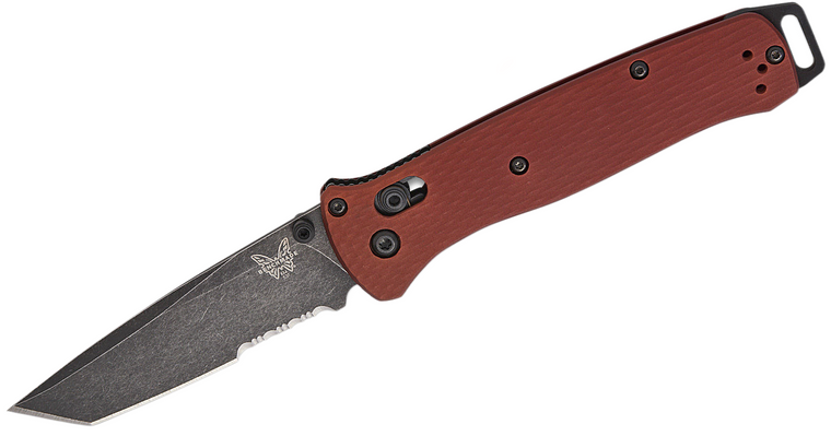 Burnt Copper Bailout SBK Tanto 3.38" Blade Folding Knife by Benchmade