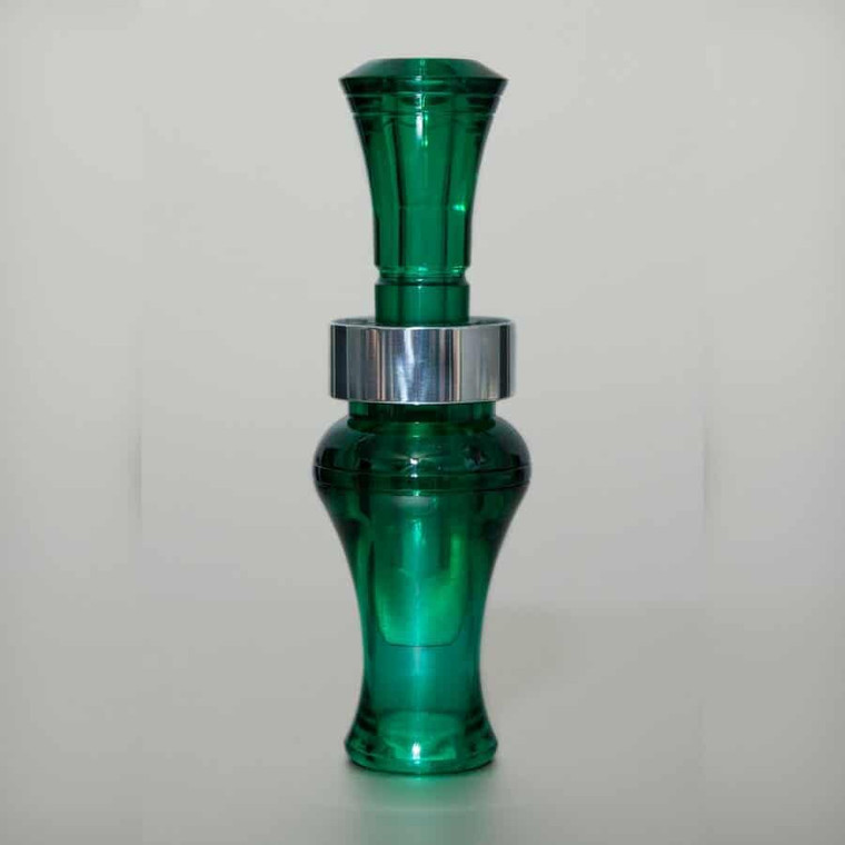 Echo Polycarbonate “Open Water” Double Reed - Green Duck Call