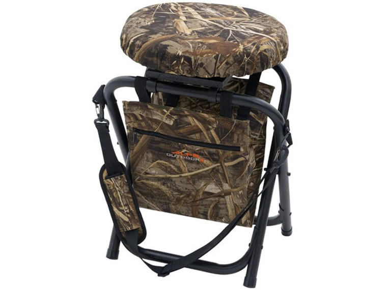 Horizon Swivel Stool/Chair in Realtree Max-4 Camo by ALPS