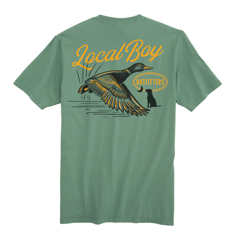 Moonlit Mallard Short Sleeve T-shirt from Localboy