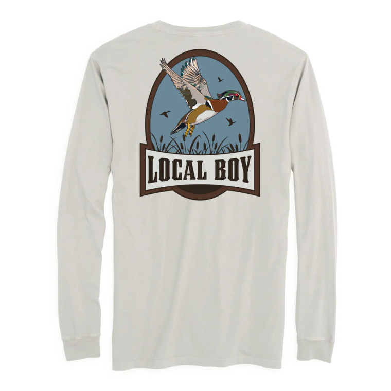 Swamp Duck Long Sleeve t-shirt by LocalBoy