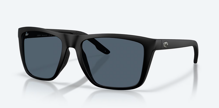 Mainsail XL Matte Gray Sunglasses with 580P Gray Polarized Polycarbonate lenses by Costa Del Mar