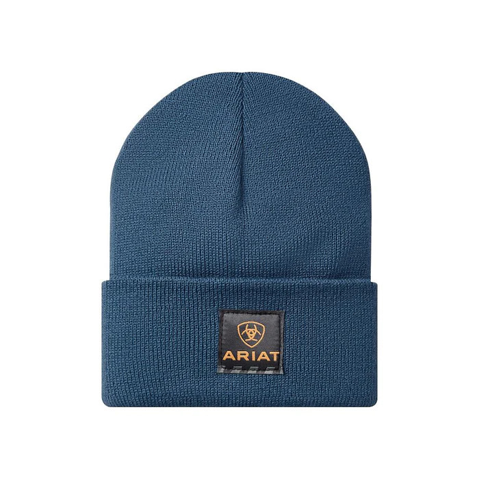 Adult Dark Denim Rebar Watch Cap by Ariat
