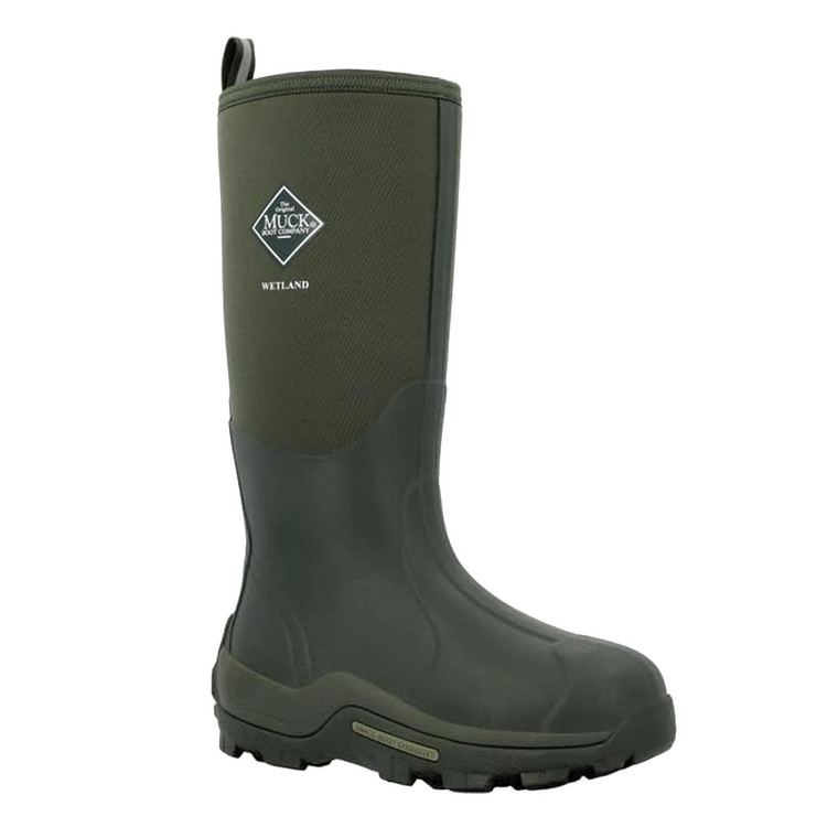 Men's Wetland Moss Green Rubber Boots by Muck Boot