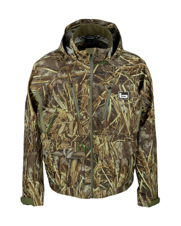 Men's Black Label Elite Rain Wader Long Sleeve Shell Jacket by Banded