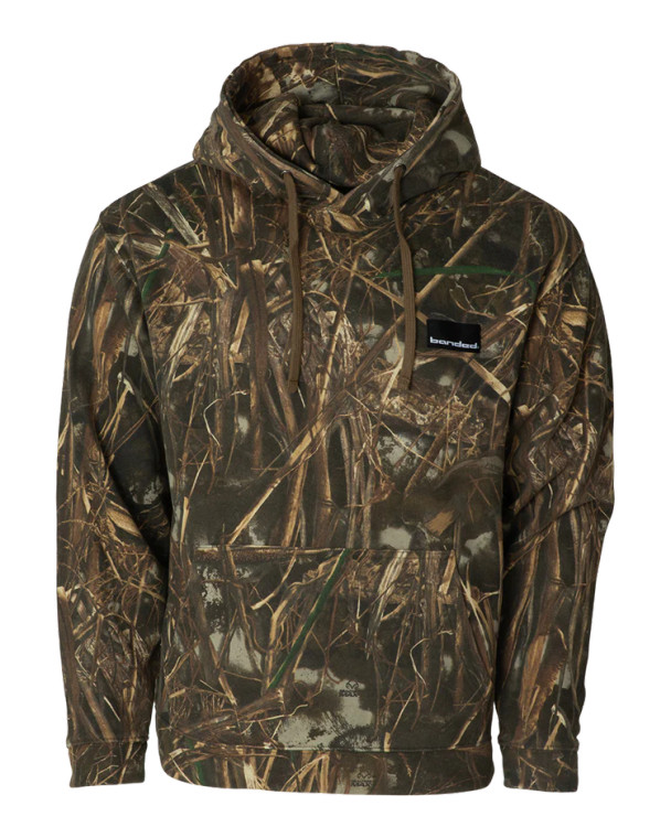 Men's Benchmark Camo Pullover Hoodie by Banded