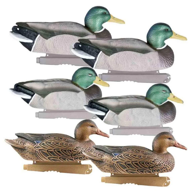 6 Pack GHG Hunter Series Life Size Mallard Duck Decoys by Avery