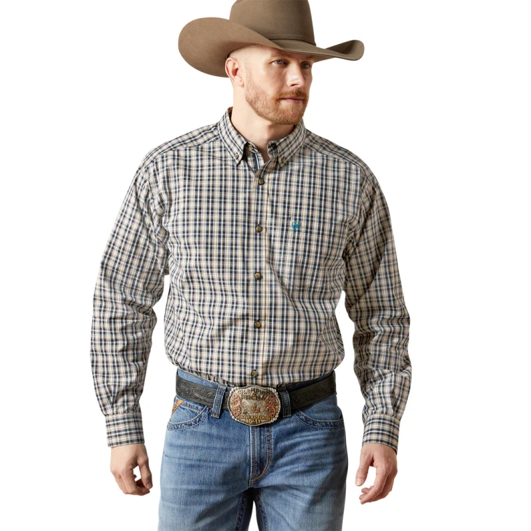 Men's Pro Series Tex Long Sleeve Classic Fit Button Down Shirt by Ariat