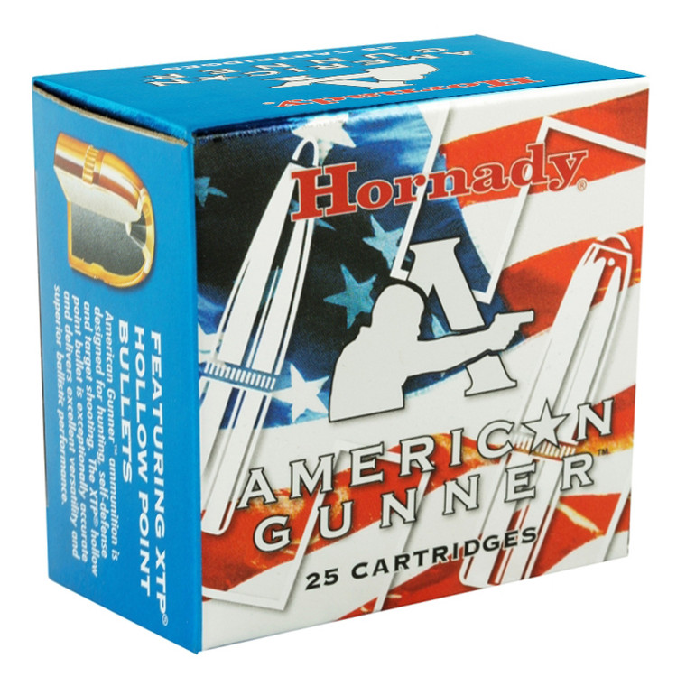 Hornady American Gunner 900 fps 38 Special 125 Grain Extreme Jacketed Hollow Point Handgun Ammunition