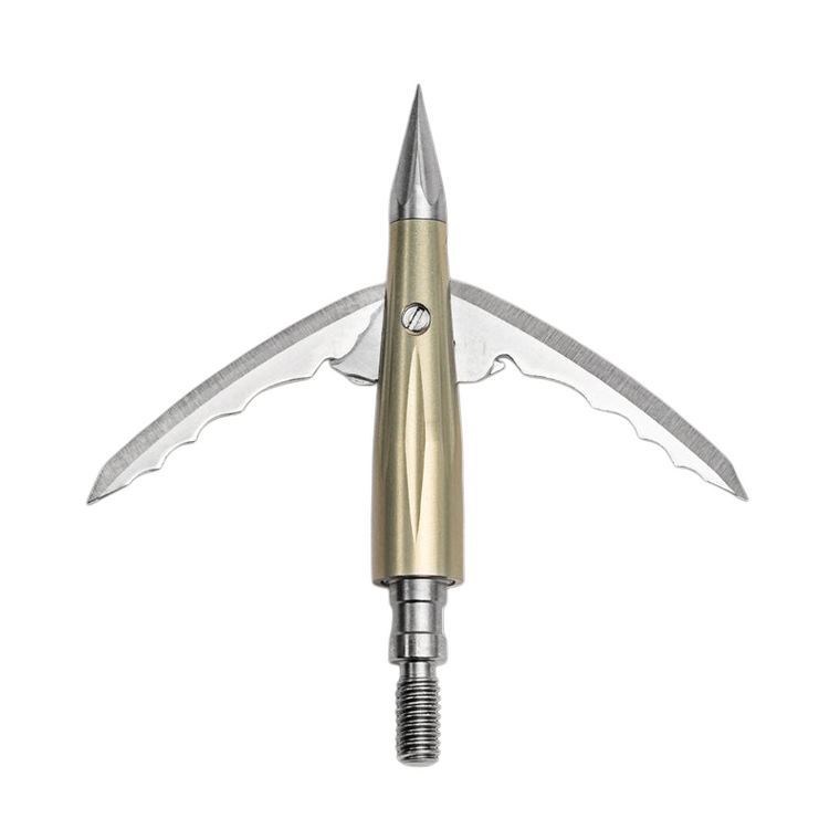 3 Pack 125 Grain Aluminum Mechanical Broadheads by Bowmar Archery