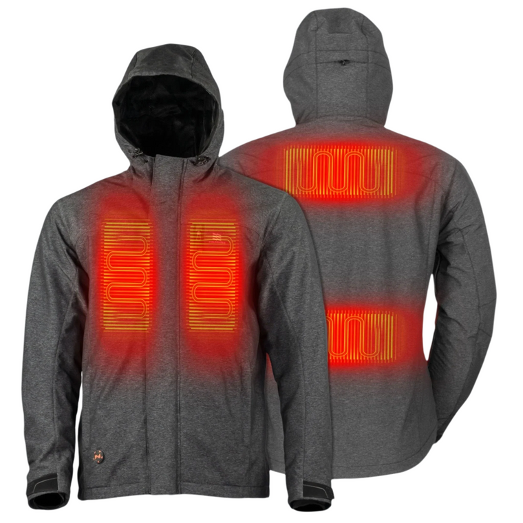 7.4 Volt Men's Adventure Heated Jacket by Mobile Warming