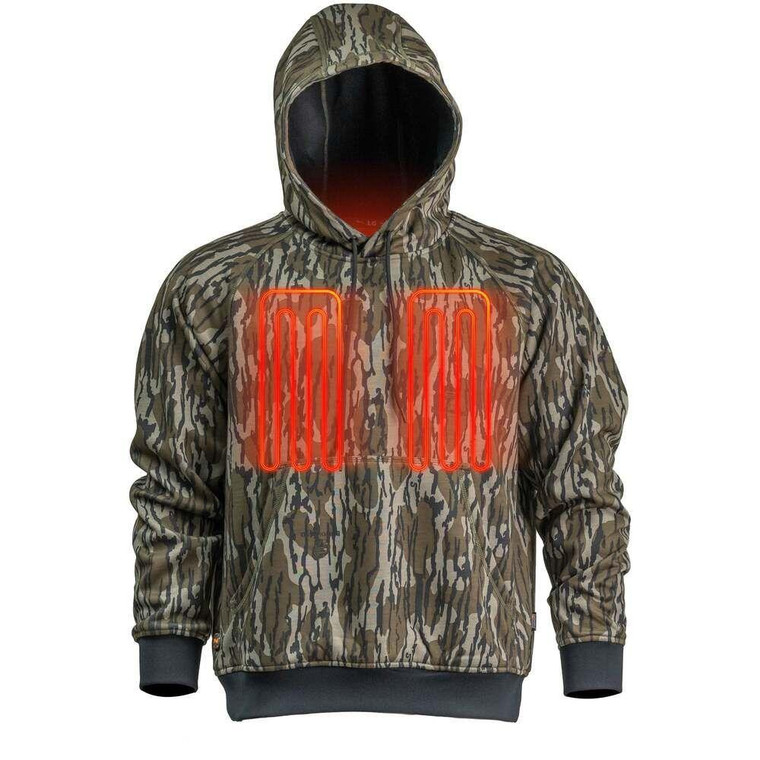 BLX Mossy Oak Heated Pullover by Mobile Warming