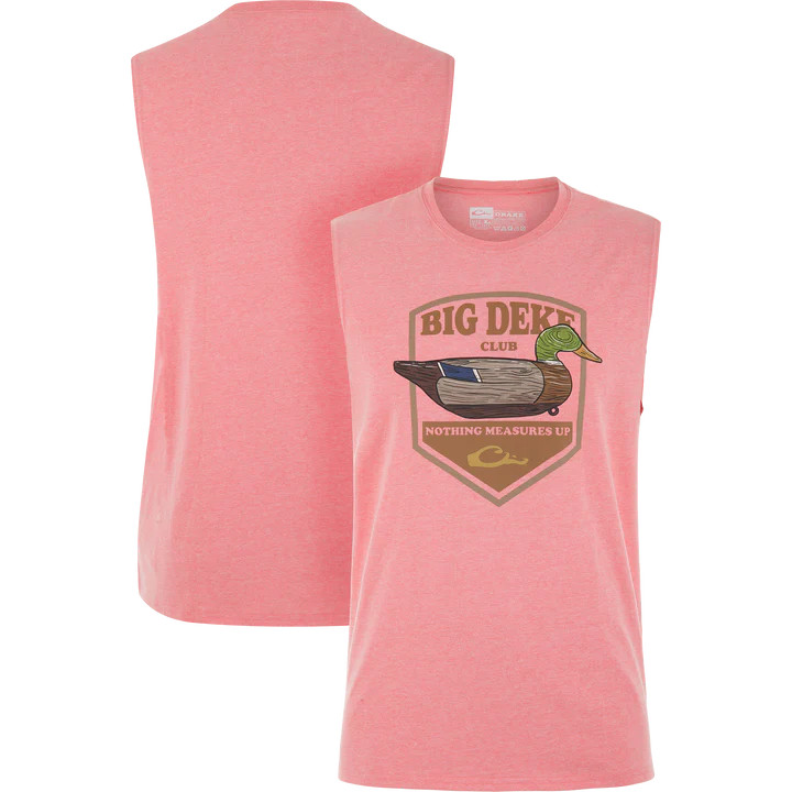 Men's Big Deke Sleeveless Graphic Tee Shirt by Drake