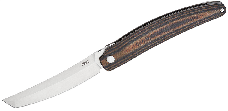 Brown & Black Ancestor 3.6" Blade Folding Knife by CRKT