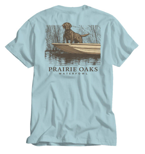 Youth Co Captain Short Sleeve Graphic Pocket Tee by Prairie Oaks