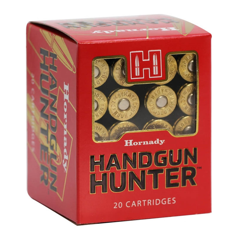 Hornady Handgun Hunter 1,990 fps 500 Smith & Wesson Magnum 300 Grain MonoFlex Handgun Ammunition