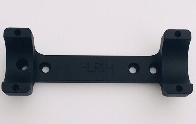 Game Reaper Black Scope Mount in Medium Height with 1" Tube Size for Henry Big Boy by DNZ