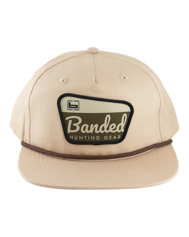 Adult Earth Tones LOST Goat Rope High Pro Snapback Cap by Banded