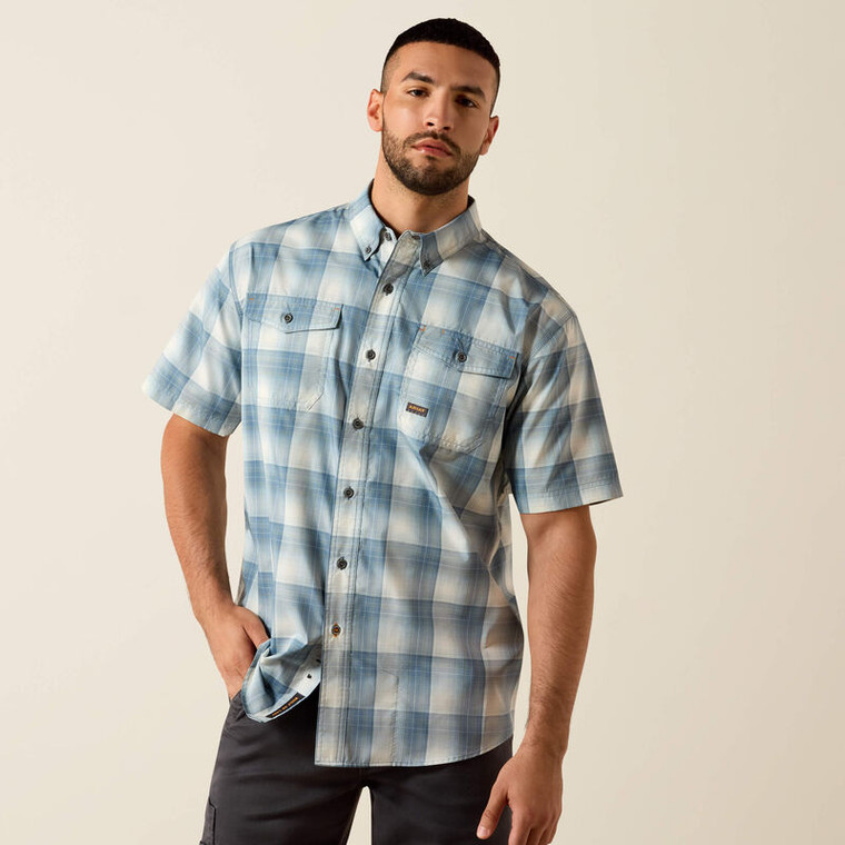 Rebar Made Tough VentTEK DuraStretch Work Shirt by Ariat