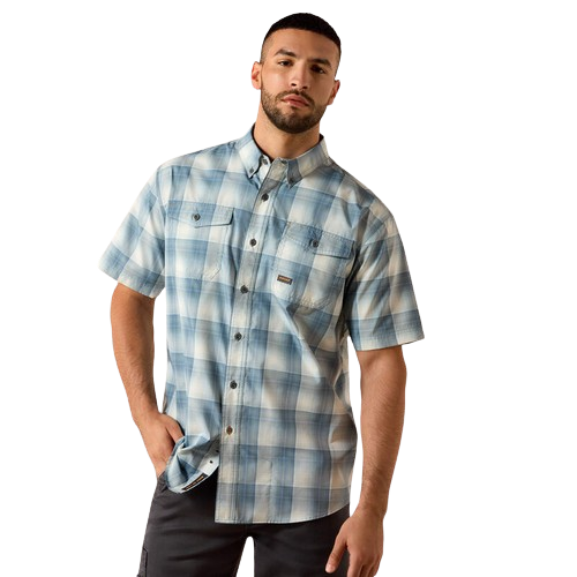Rebar Made Tough VentTEK DuraStretch Work Shirt by Ariat