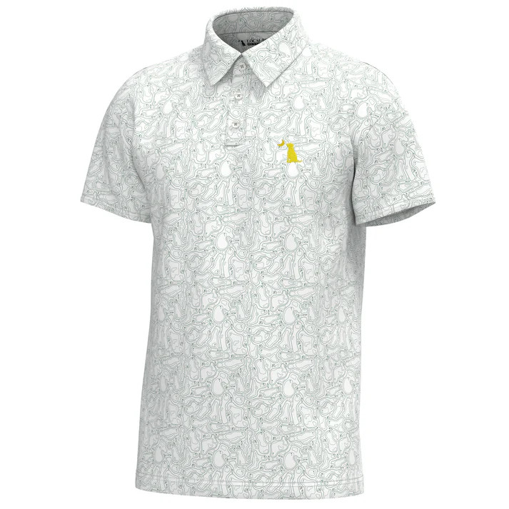 Men's Par 3 Dirty Myrtle Polo Tee Shirt by Local Boy