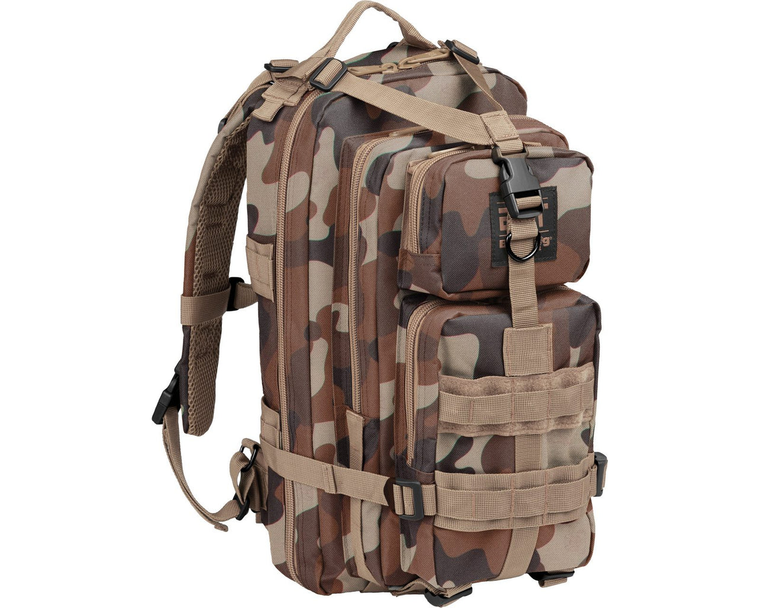 Throwback Camo Compact Day Backpack by Bulldog