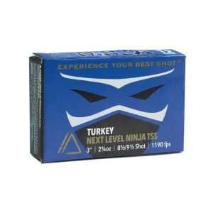 Apex Turkey Ninja Next Level 1175fps 12 Gauge 3 1/2" 2-1/2oz #8.5x#9.5 TSS Shotgun Ammunition