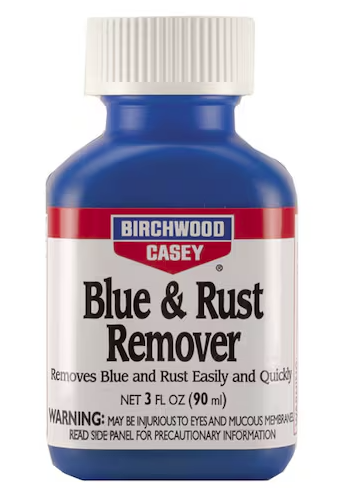 3 oz Liquid of Blue & Rust Remover by Birchwood Casey