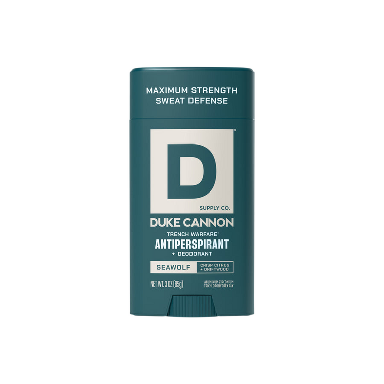 Trench Warfare Antiperspirant Deodorant in Seawolf by Duke Cannon