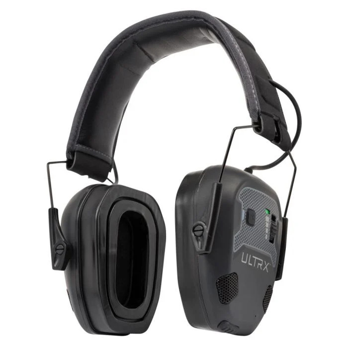 ULTRX Bionic Fuse Bluetooth Electronic Midnight Gray Earmuff by Allen Company