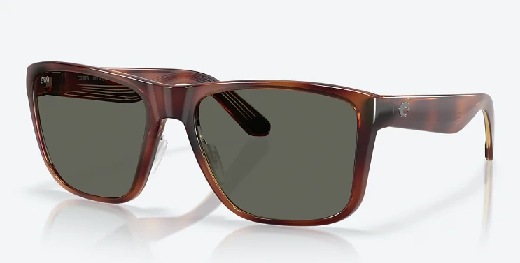 Los Alijos Sunglasses with Tortoise Frames and 580G Gray Lenses by Costa Del Mar