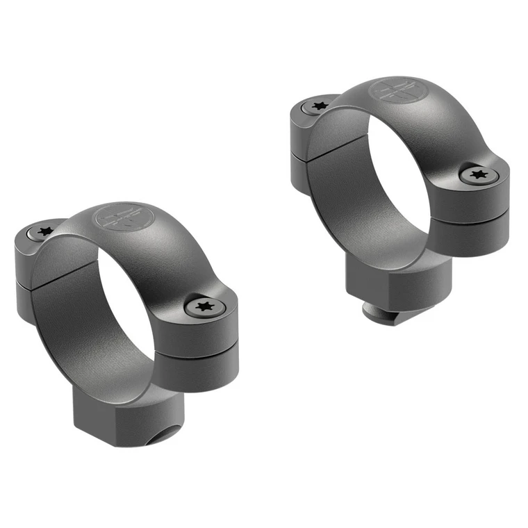 Scope Rings in High Height with 30mm Tube Size Matte Black by Leupold