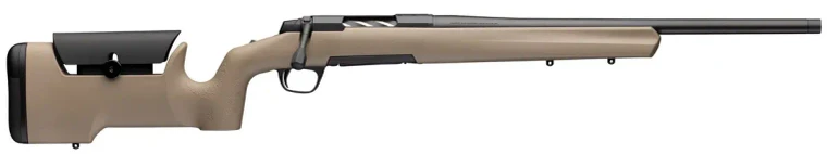 Browning X-Bolt 2 Max LR SPR 7mm PRC Bolt Action Rifle with 20 Inch Threaded Barrel in FDE Stock