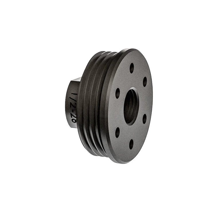 GrovTec 1/2x28 HUB Direct Thread Suppressor Adapter