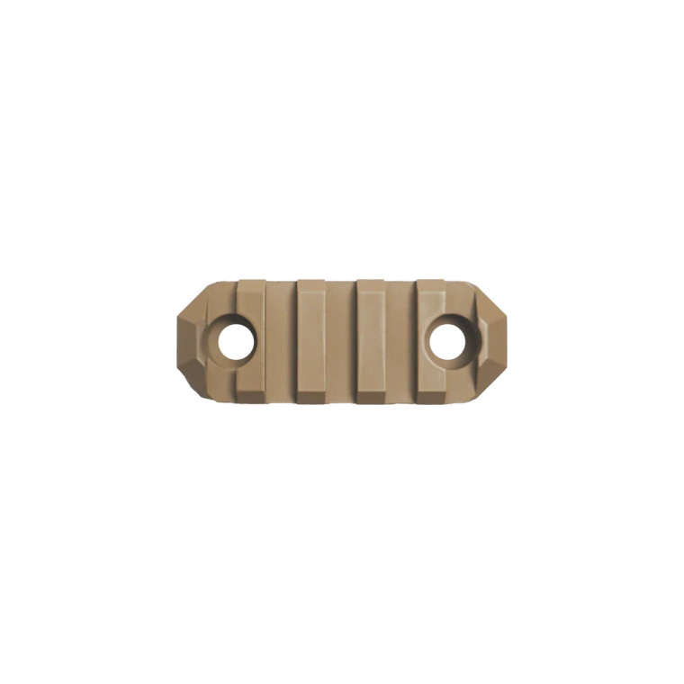 GrovTec 2.2" 5 Slot M-LOK Picatinny Rail Coyote