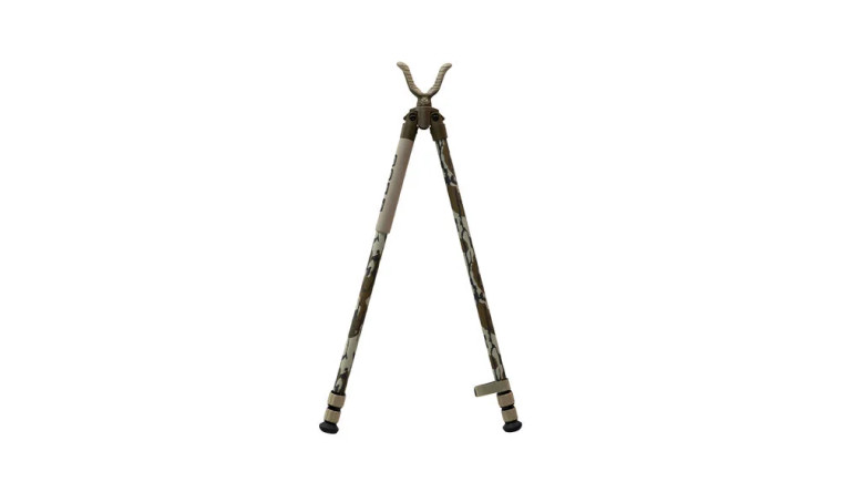 Camo DeadShot Bipod in MossyOak Bottomland by BOG