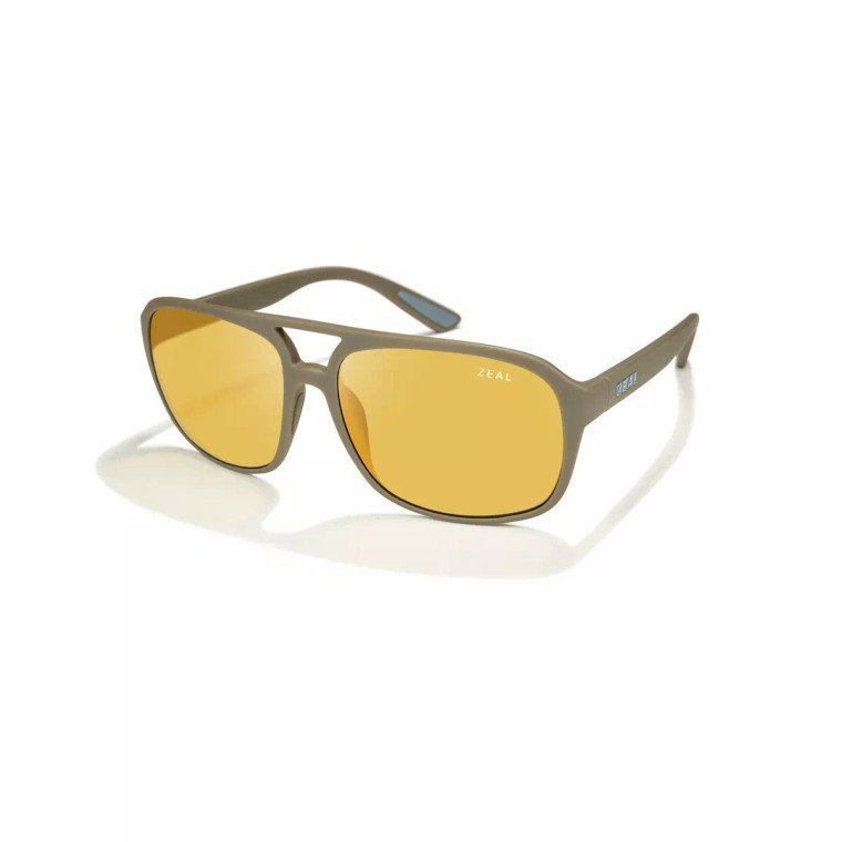 Rangely Sunglasses with Matte Saguaro Frames and Autosun Lenses by Zeal