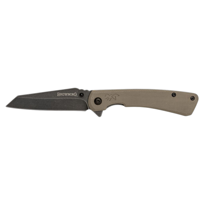 Branded Rock Wharncliffe Folding Knife by Browning